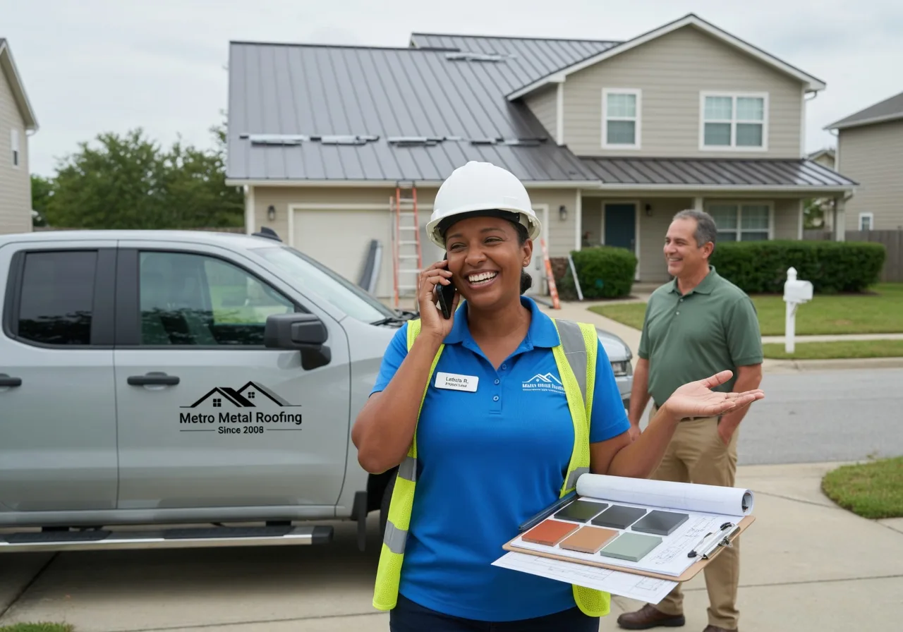 Storm Damage Metal Roof Repair in Leonville, LA
